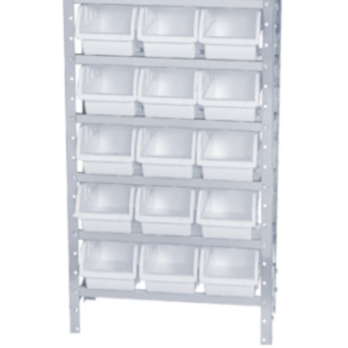 Estante em inox com 27 gavetas n� 5 branca - EI27/5B