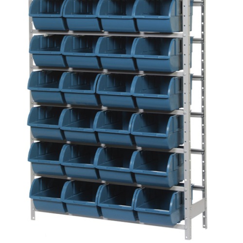 Estante met�lica com 28 gavetas n� 7 azul EM28/7A 