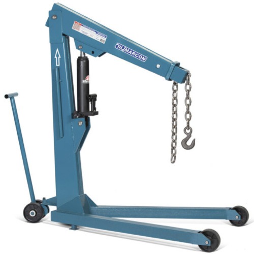 Guincho hidr�ulico 2 toneladas com prolongador rodas de ferro - MGH-2C