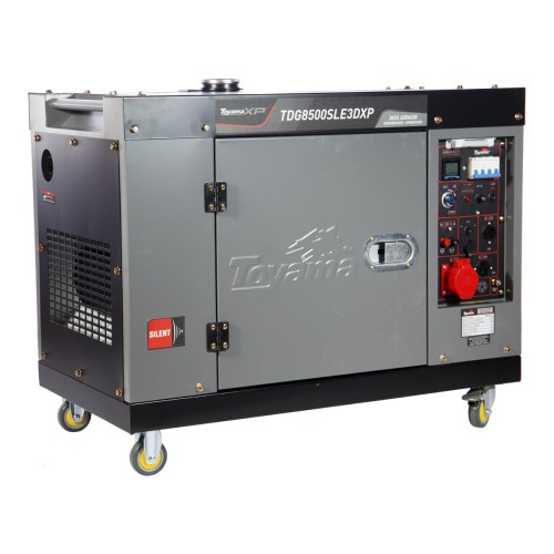 Gerador de energia 7,5 Kva a diesel cabinado trifásico 220V - TDG8500SLE3DXP Gerador de energia 7,5 Kva a diesel cabinado trifásico 220V - TDG8500SLE3DXP