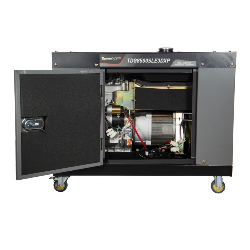 Gerador de energia 7,5 Kva a diesel cabinado trifásico 220V - TDG8500SLE3DXP Gerador de energia 7,5 Kva a diesel cabinado trifásico 220V - TDG8500SLE3DXP