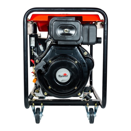 Gerador de energia 5,5 kva a diesel bivolt partida manual - TDG6500BX  110V/220V