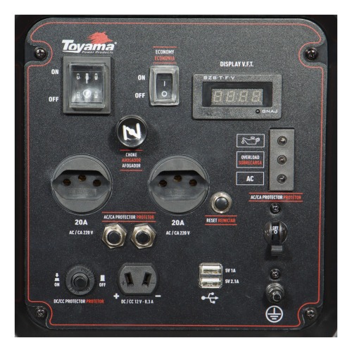 Gerador de energia 4 kva a gasolina partida manual - TG4000IP-XP  220V