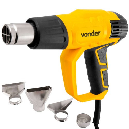 Soprador t�rmico 1500W 300 a 500 �C 2 est�gios com acess�rios  - STV 150N  110V