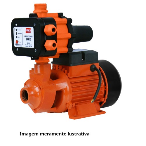 Controlador automático de pressão para bomba d'água - BPR10 110V/220V Controlador automático de pressão para bomba d'água - BPR10 110V/220V