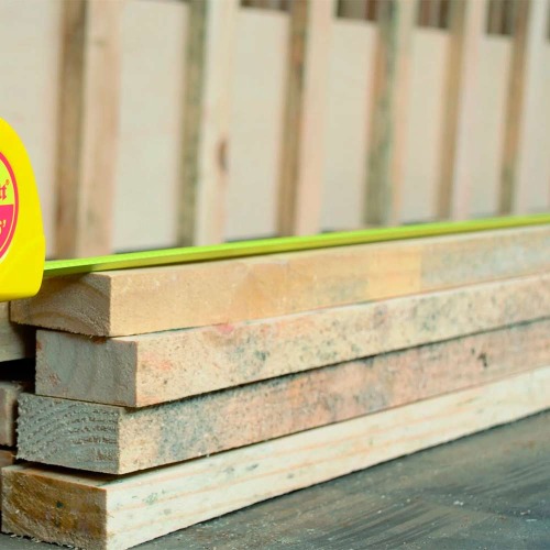 Trena com fita de a�o 19 mm x 5 m com trava - TS34-5ME