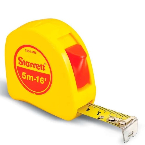 Trena com fita de a�o 19 mm x 5 m com trava - TS34-5ME