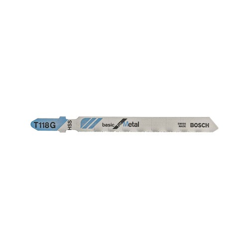 L�mina serra tico tico 91,5 mm 36 D para madeira 5 pe�as - Basic For Metal
