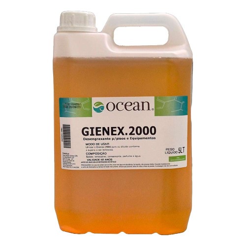 Desengraxante para limpeza de pisos e equipamentos 5 litros - 2000