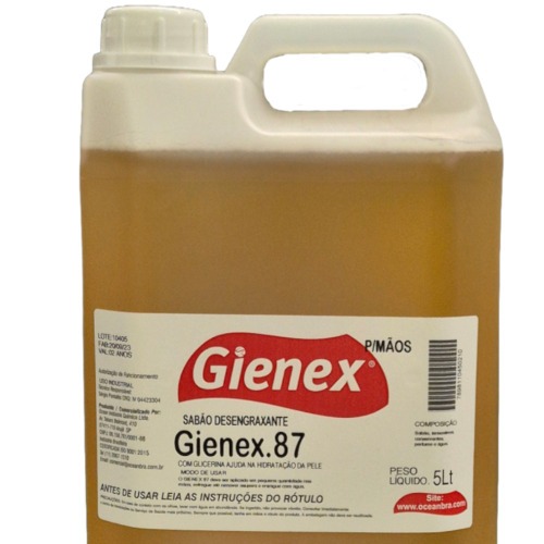 Sab�o desengraxante para remo��o de graxas 5 litros - 87