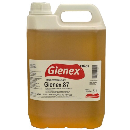 Sab�o desengraxante para remo��o de graxas 5 litros - 87