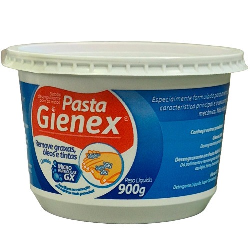 Sab�o desengraxante para as m�os 900g PG - Gienex