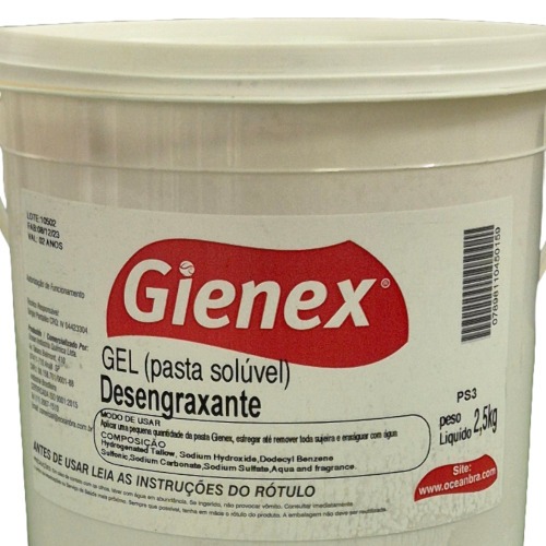 Gel desengraxante para as m�os 2,5kg - PS