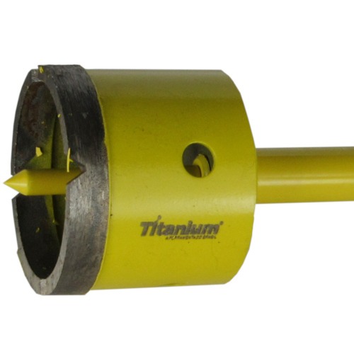 Serra copo diamantada 53 mm com haste encaixe 3/8