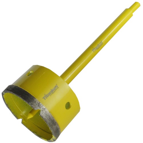 Serra copo diamantada 75 mm com haste encaixe 3/8 Serra copo diamantada 75 mm com haste encaixe 3/8
