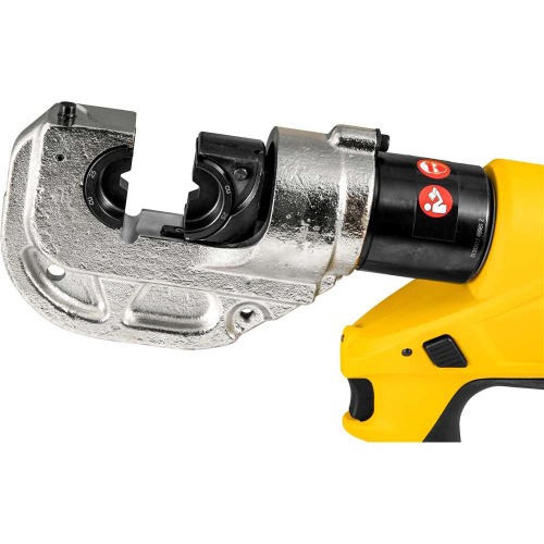 Alicate crimpador hidr�ulico a bateria 18V com 2 baterias e acess�rios - ACV 400B  110V/220V