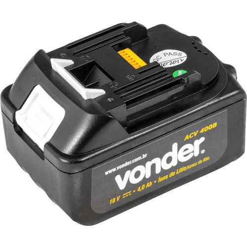 Alicate crimpador hidr�ulico a bateria 18V com 2 baterias e acess�rios - ACV 400B  110V/220V