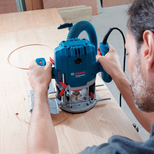 Tupia de coluna 1.300 watts pin�a de 6mm/ 1/4