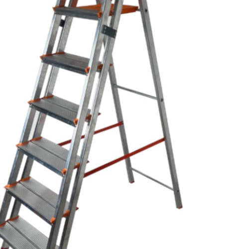 Escada de alum�nio com 6 degraus duplos residencial - EMD006	