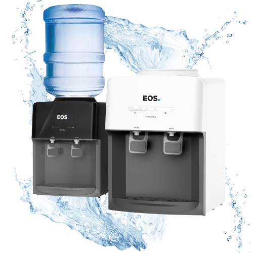 Bebedouro de mesa refrigerado eletr�nico Branco Mineralle  - EBE03B  110V/220V