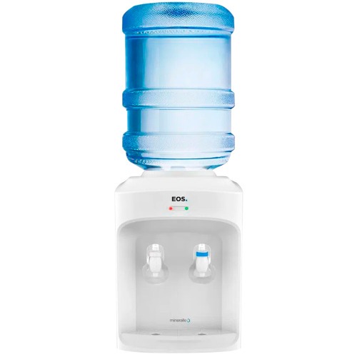 Bebedouro de mesa refrigerado eletr�nico Mineralle branco - EBE01BB  110V/220V