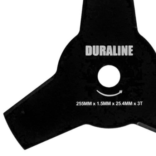 Lâmina para roçadeira 3 pontas 255 mm x 1,5 mm x 1 Lâmina para roçadeira 3 pontas 255 mm x 1,5 mm x 1