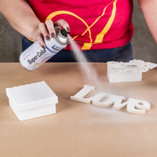 Tinta spray para uso geral 350 ml - Super color