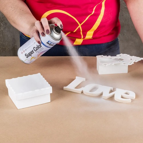 Tinta spray para uso geral 350 ml - Super color Tinta spray para uso geral 350 ml - Super color