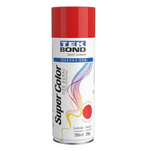 Tinta spray para uso geral 350 ml - Super color Tinta spray para uso geral 350 ml - Super color