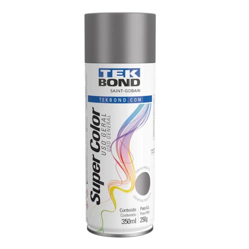 Tinta spray para uso geral 350 ml - Super color