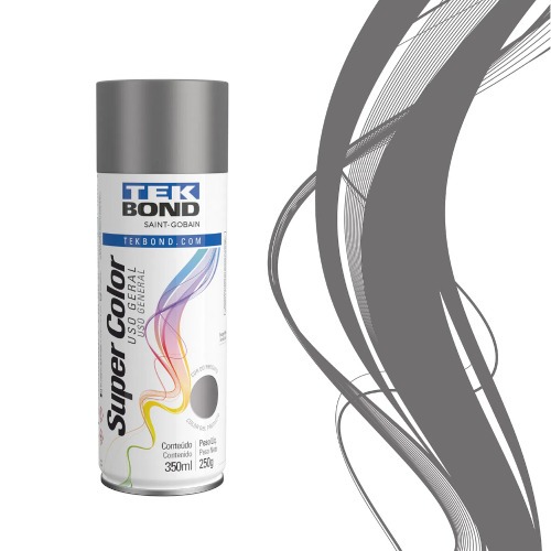Tinta spray para uso geral 350 ml - Super color