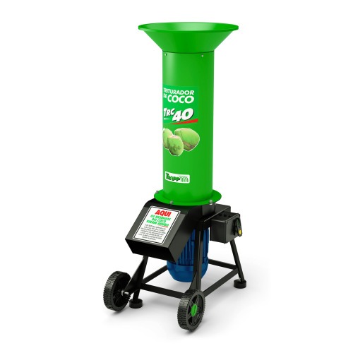 Triturador de cocos el�trico 5 hp monof�sico - TRC-40  220V