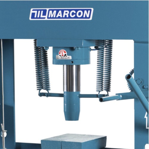 Prensa hidr�ulica capacidade 100 toneladas com auxiliar de 15 toneladas - 4208