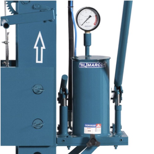 Prensa hidr�ulica capacidade 100 toneladas com auxiliar de 15 toneladas - 4208