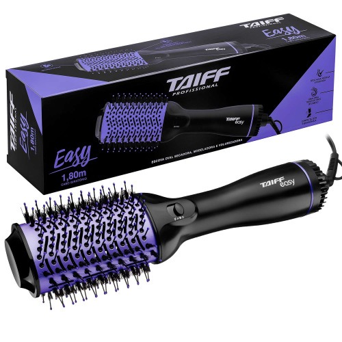 Escova oval Secadora Modeladora e Volumizadora 1200W - Easy  220V
