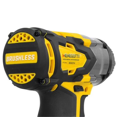 Chave de impacto a bateria 20V encaixe 1/2
