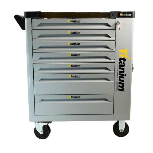 Carrinho para ferramentas com 7 gavetas e 258 ferramentas - Work Station