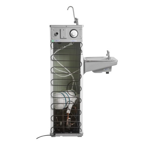 Bebedouro purificador de coluna conjugado kromanox - Press Star Side  110V