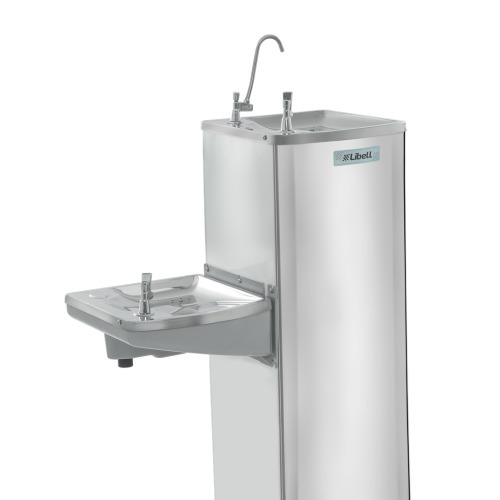 Bebedouro purificador de coluna conjugado kromanox - Press Star Side  110V