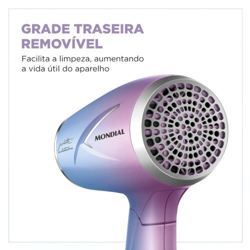 Secador de cabelo 1200W Duo Colors 4 Elementos By Juliette - SCT-JU-03  110V/220V