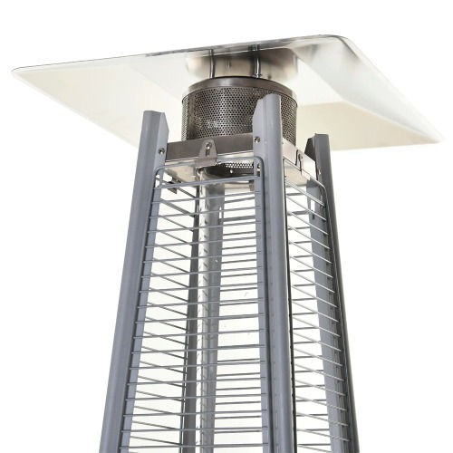 Aquecedor de Ambiente Externo a G�s Pir�mide inox - NI48PI