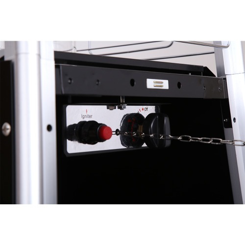 Aquecedor de Ambiente Externo a G�s Pir�mide inox - NI48PI