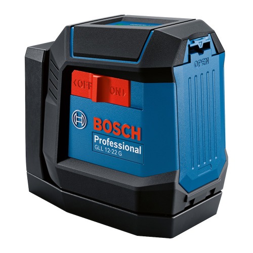 N�vel a Laser com 2 linhas verdes 12m com bateria e suporte - GLL 12-22 G 