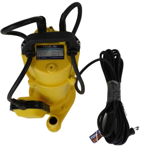 Bomba submers�vel 370 watts para �gua Suja - BS16 Premium  220V
