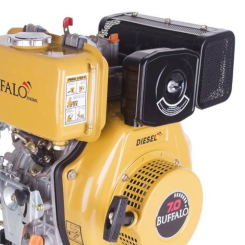 Motor a diesel 7 hp 4T partida el�trica e manual eixo 1