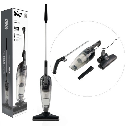 Aspirador de p� 3 em 1 port�til e vertical 1.350 watts - Silent Speed Max  220V