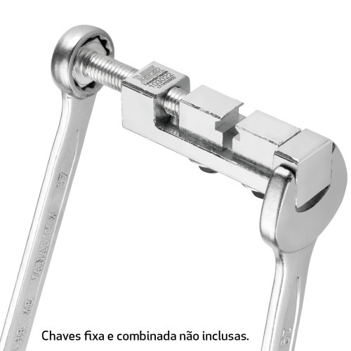 Ferramenta para apertar e travar abra�adeira do tipo ponte em a�o inoxid�vel - 103022