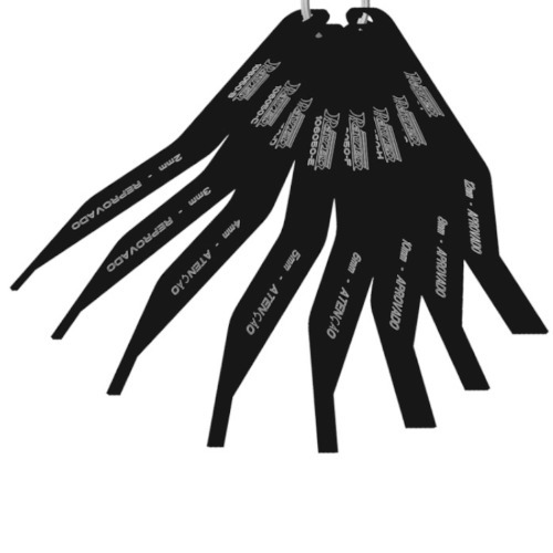 C�libre para inspe��o do n�vel de desgaste do material de atrito de pastilhas de freio - 106050