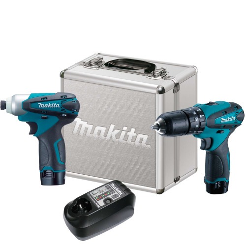 Combo Furadeira Parafusadeira de Impacto + Parafusadeira de Impacto - DK1493 110V/220V Combo Furadeira Parafusadeira de Impacto + Parafusadeira de Impacto - DK1493 110V/220V