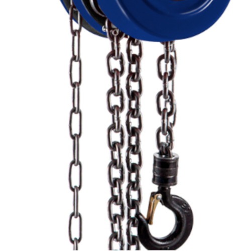 Talha manual com capacidade de 500 kg e 3 metros de corrente - TA-1